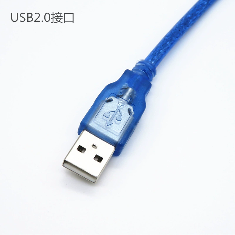 Прозрачный синий USB порт PUBLIC к MINI 5PT разъему синий USB разъем к 5P мужской T-головки USB кабель данных