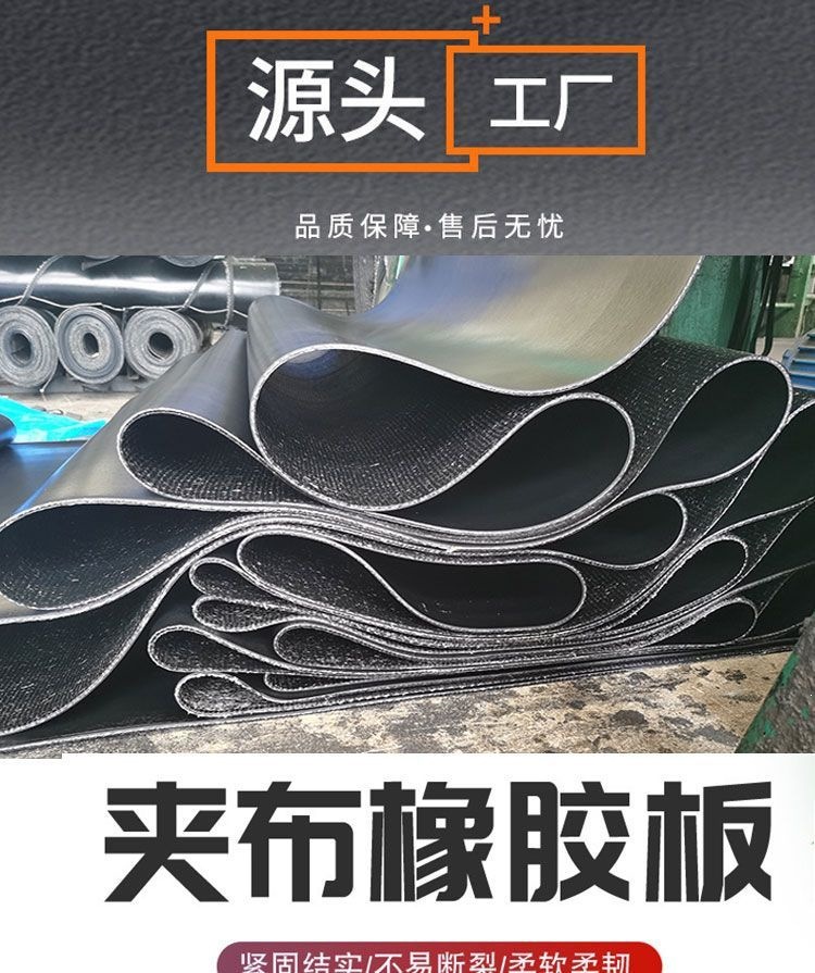 New wear-resistant rubber sheet conveyor belt, rubber pad for floor covering, specifically designed for trucks, with anti-slip and wear-resistant properties