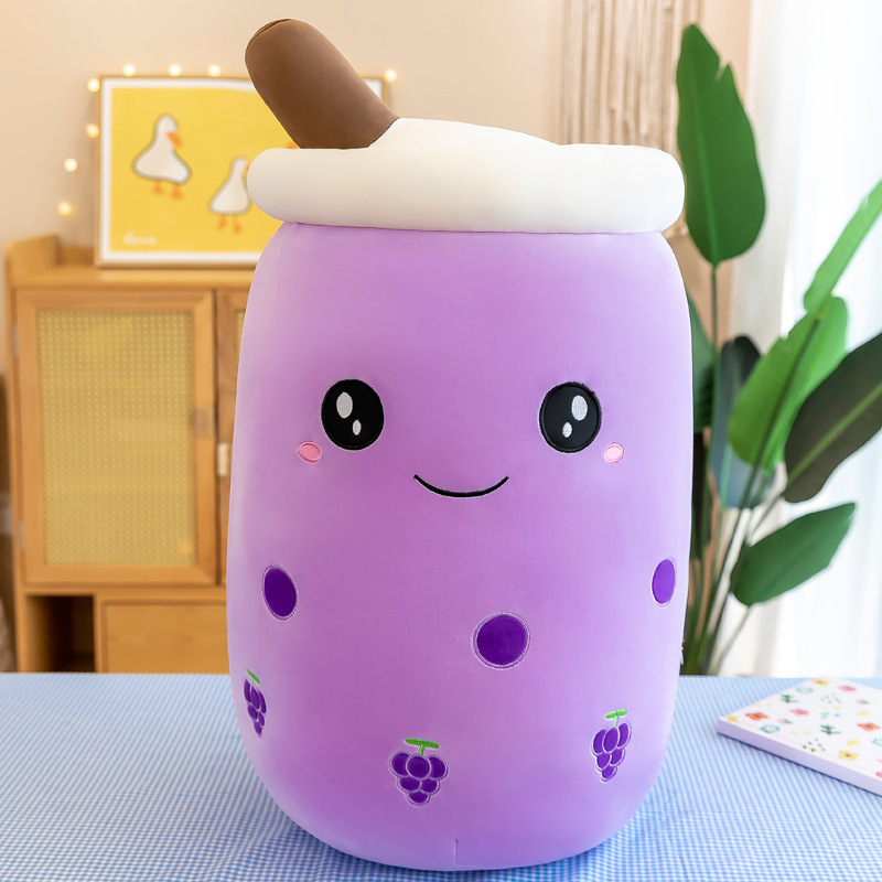模造ミルクティーカップ抱き枕クッション人形クロスボーダーぬいぐるみ真珠ミルクティーキャッチャー人形卸売り|undefined