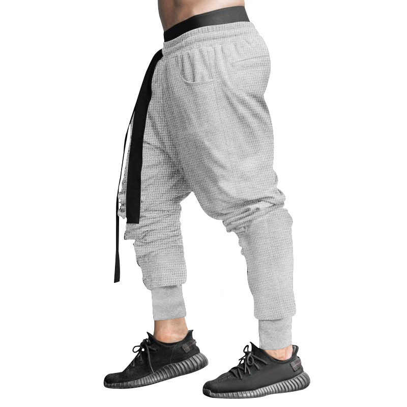 2024 New Versatile Breathable for Men's Leisure Outdoor Sports Loose Haren Pants_mkmklike.com