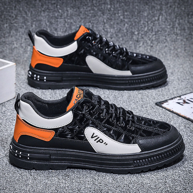 2024 otoño nuevos zapatos de hombre de moda coreana zapatos deportivos de suela gruesa para hombres al aire libre zapatos de trabajo casuales para hombres