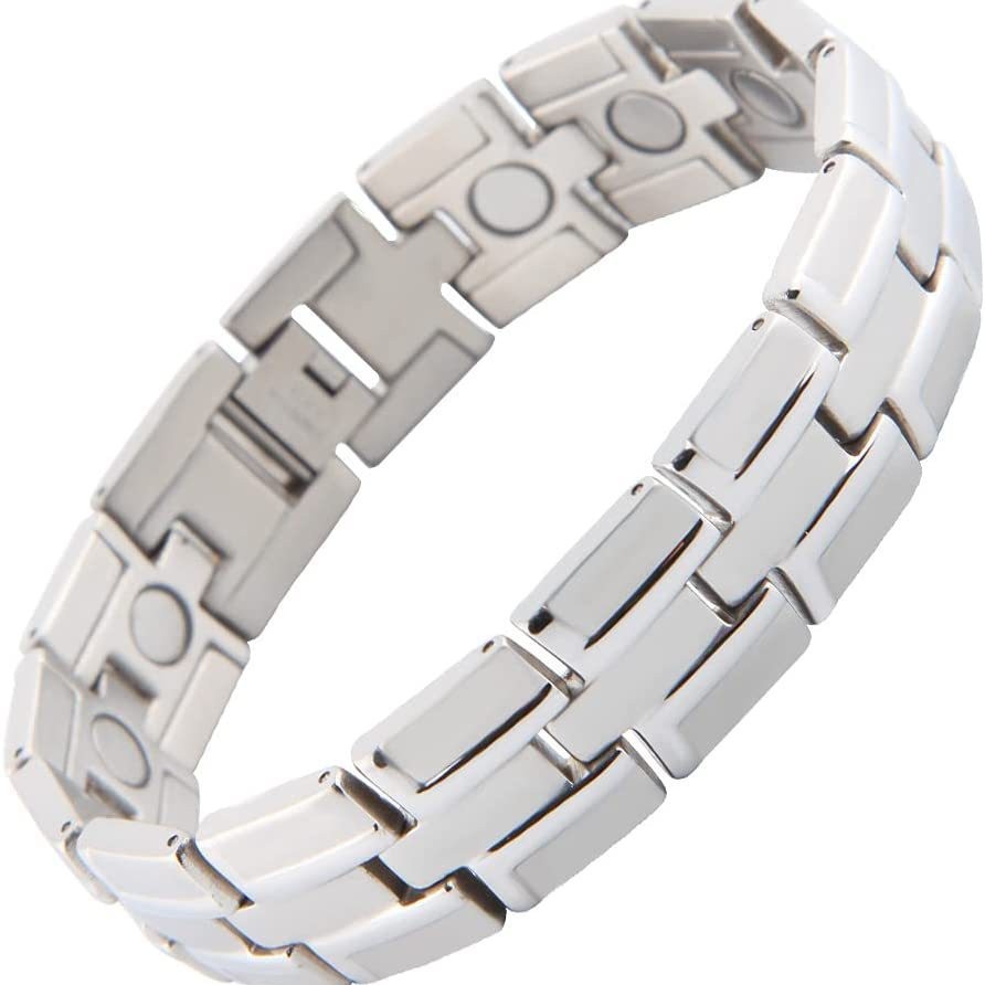 fashionable magnetic bracelet stainless steel