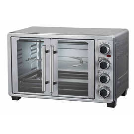 定制烤箱33L双开门烤箱多功能不锈钢电烤箱厂家定制外贸出口