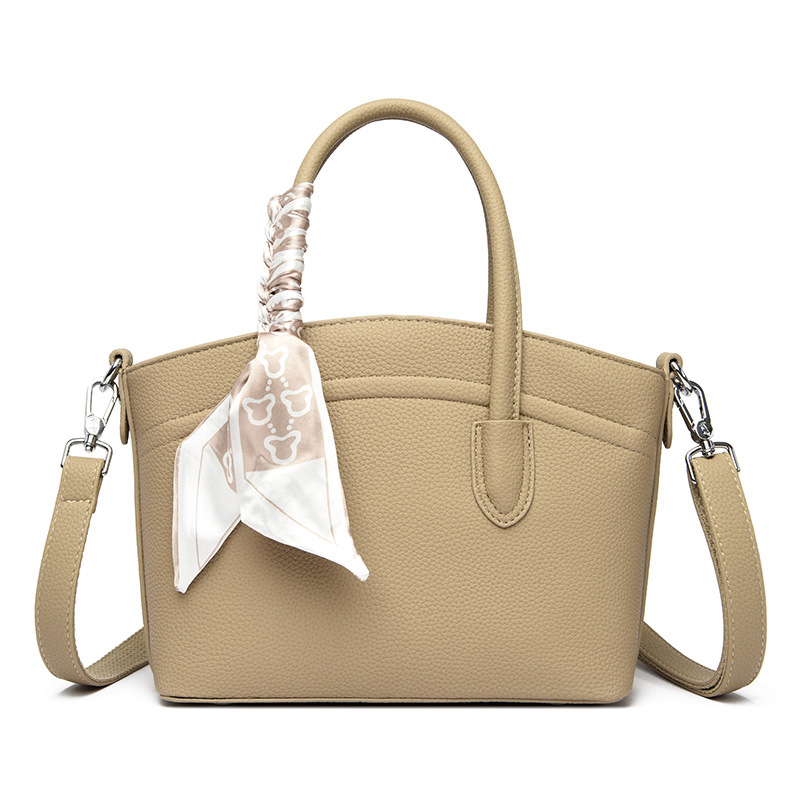 2024 nuevo bolso de mano de mujer de alta calidad, gran capacidad, bolso de hombro, moda simple, bufandas de seda versátiles, bolso de mochila de moda