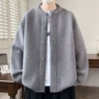 春秋季圆领百搭休闲毛衣