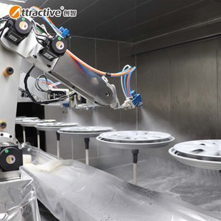【Guangdong Chuangzhi】Customized Spray Coating Production Line Equipment Manufacturer Automatic Spray Painting Transfer System