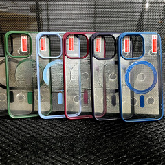 Applicable to Apple 14 Pro Max Matte Magnetic Case for iPhone 15/12/13 Colorful Edge 7P Phone Case XR Wholesale