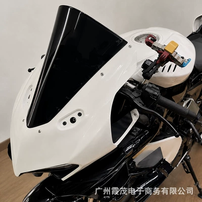 675SR-R 675sr modified integrated windscreen: Motorcycle front windshield