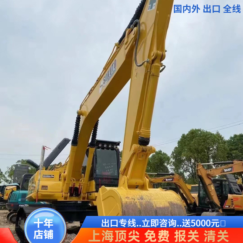 外贸出口代购二手小松200-8挖掘机 广东市场