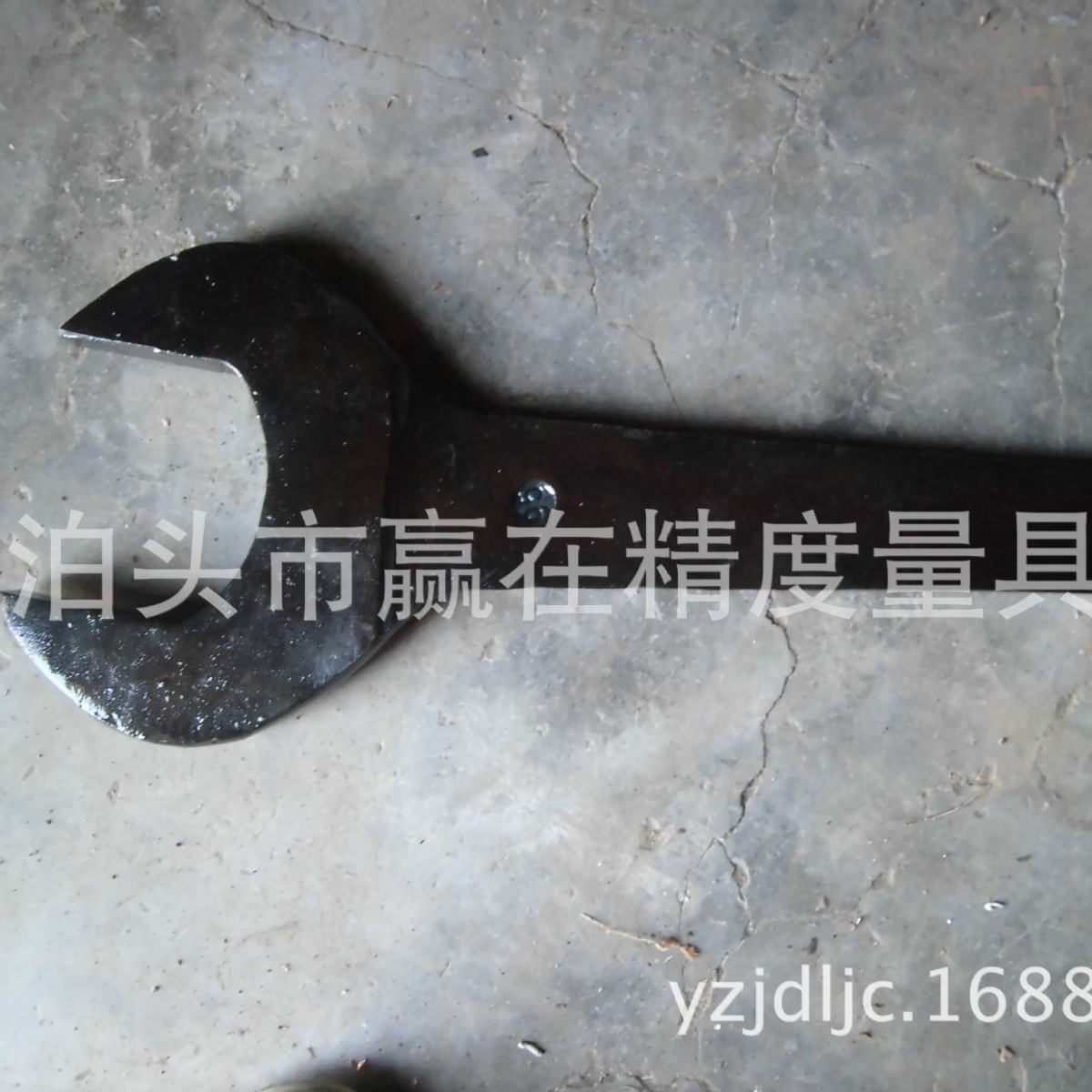 黑色重型敲击呆扳手 实体经营 单头开口扳子 产地直发