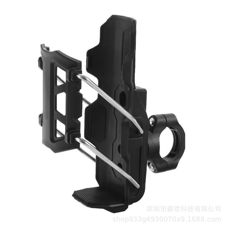 自适应折叠水杯架高品质摩托车支架自行车踏板电动车通用水壶支架|undefined