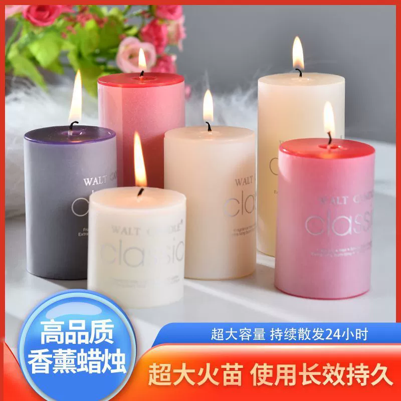 Бытовая свеча для удаления запаха дыма, ароматерапевтическая свеча, романтическая бездымная креативная эфирная масляная спа-свеча для экстренного ужина при свечах