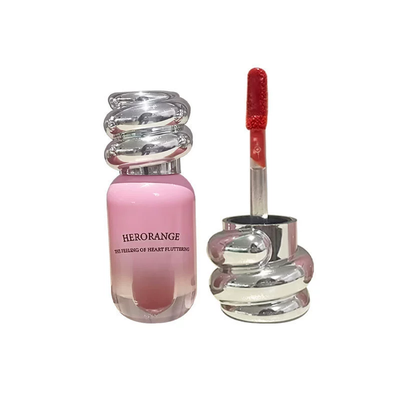 Глянцевая помада-сияние HERORANGE Mirror Yang Xinyue Qin Color Lip Glaze увлажняющая, освежающая, не липнет, стойкая, нежная и осветляющая помада-блеск для губ