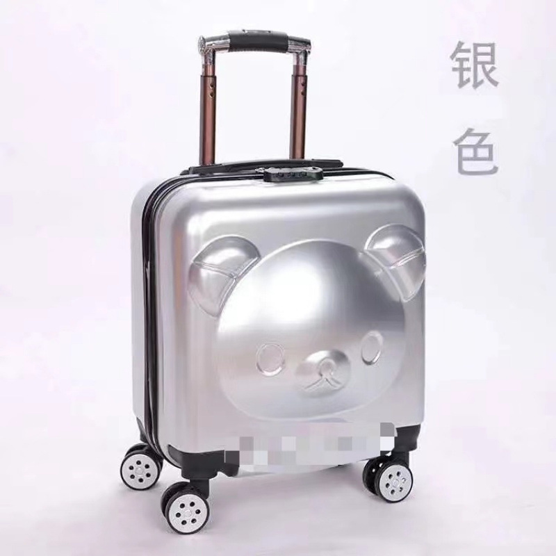 Nuevo cartón de dibujos animados para niños, maletero para hombres y mujeres, maleta libre de envío, caja de contraseña de 18 pulgadas, maleta de embarque de 20 pulgadas