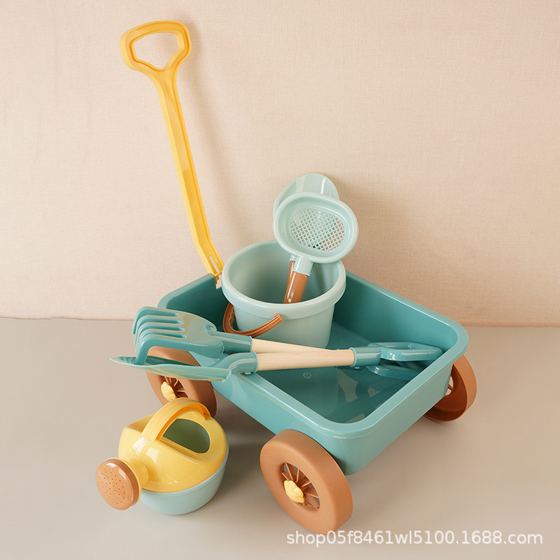 한국 오리지널 블루 풀 카트 7 피스 세트