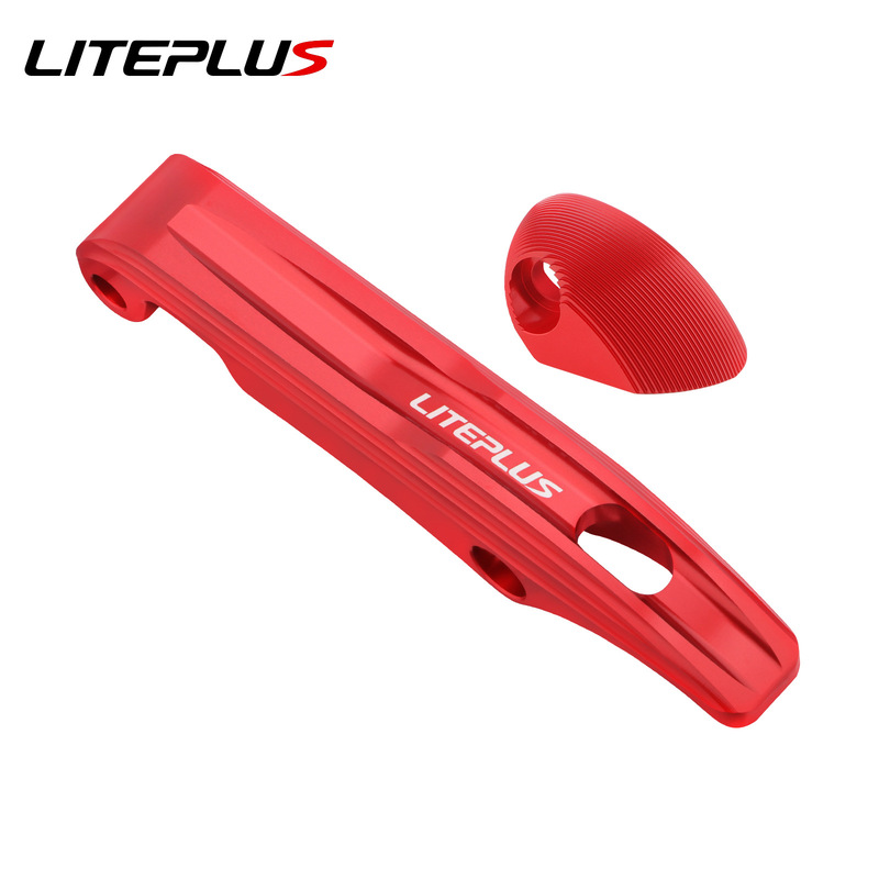 Liteplus 小型ホイール折りたたみ自転車安全バックル折りたたみハンドルビッグライン自転車改造アルミ合金アクセサリー|undefined