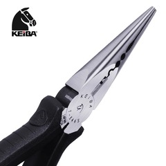 輸入日本 KEIBA コンチネンタル工業用グレード 6inch ラジオペンチ T-346S/316S 多機能電気技師ラジオペンチ