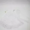 White heart -shaped wedding dress is only clothes plus accessories