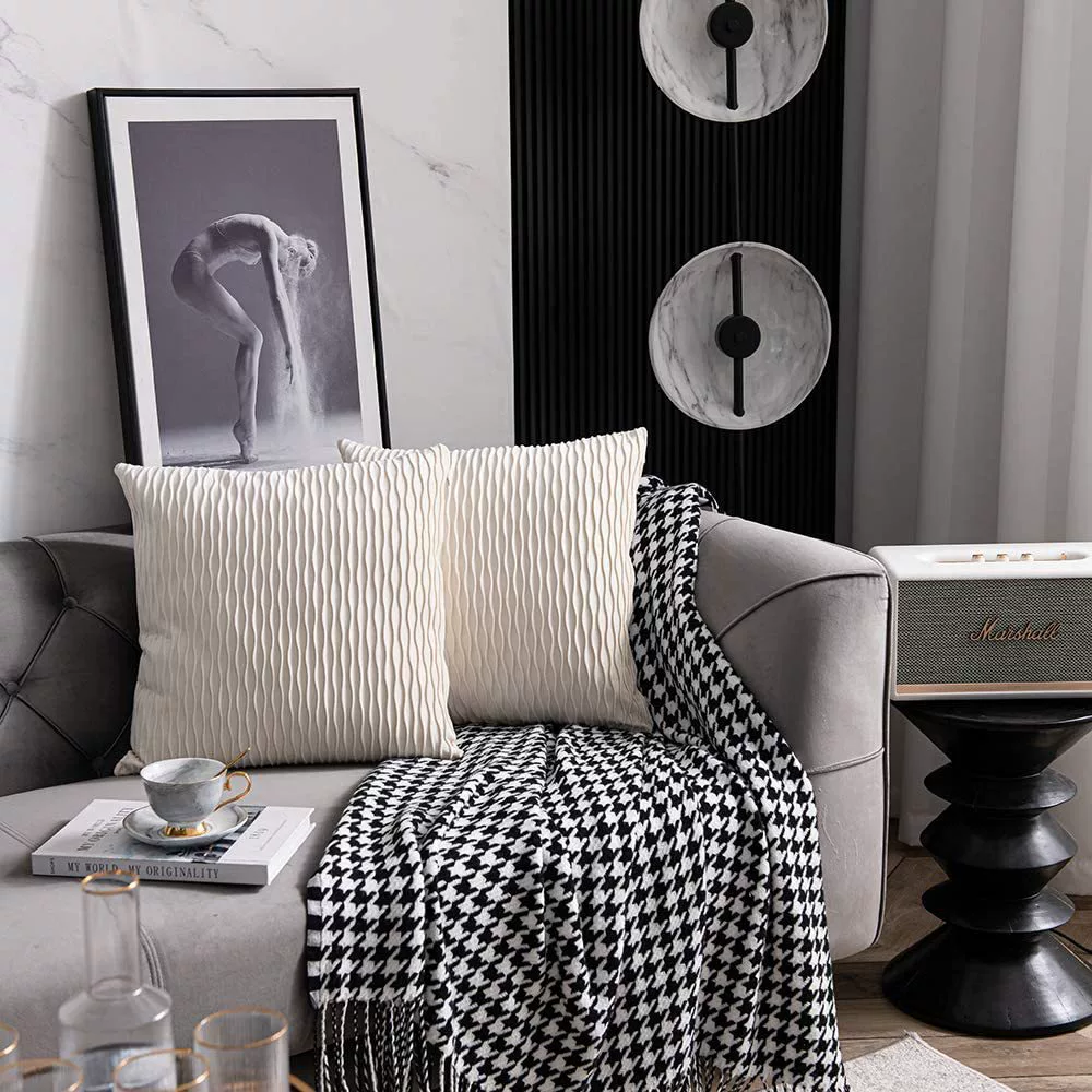 Sofa, pillow, pillowcase, brand swan, Amazon, light luxury style