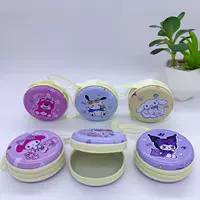 Креативный мультяшный кошелек из жести мини-портативный ключ для хранения монет коробка для детей, чтобы сэкономить деньги маленький кошелек