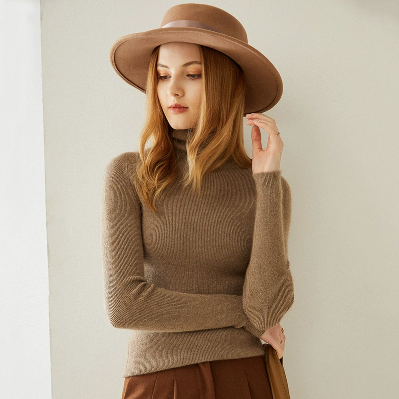 Cashmere autumn knitted sweater