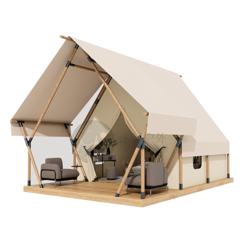 Muye campamento al aire libre Luz de lujo cama y desayuno tienda del hotel estructura de madera restaurante comedor bar alojamiento tienda de campaña Hotel