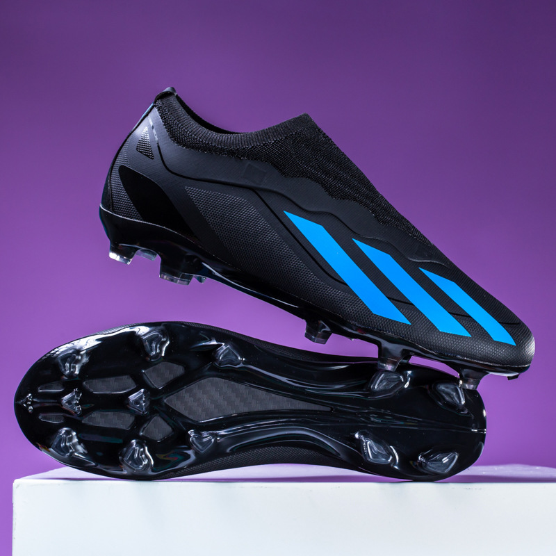 Copa del mundo transfronteriza zapatos de fútbol bajos fg uñas largas tf cortas uñas rotas sin cordones zapatos de entrenamiento para adultos jóvenes