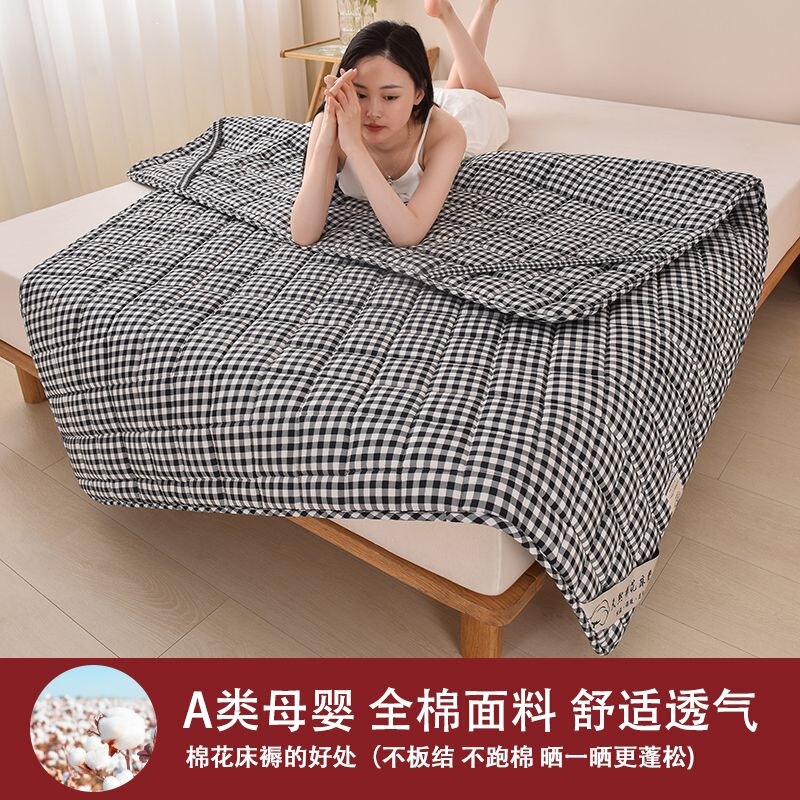 Xinjiang Cotton-Like Mattress Pads, Pure Cotton Household Anti-Slip Mattress Pads, Foldable Dormitory Protective Pads, Wholesale Factory Xinjiang Cotton-Like Mattress Pads, Pure Cotton Household Anti-Slip Mattress Pads, Foldable Dormitory Protective Pads, Wholesale Factory