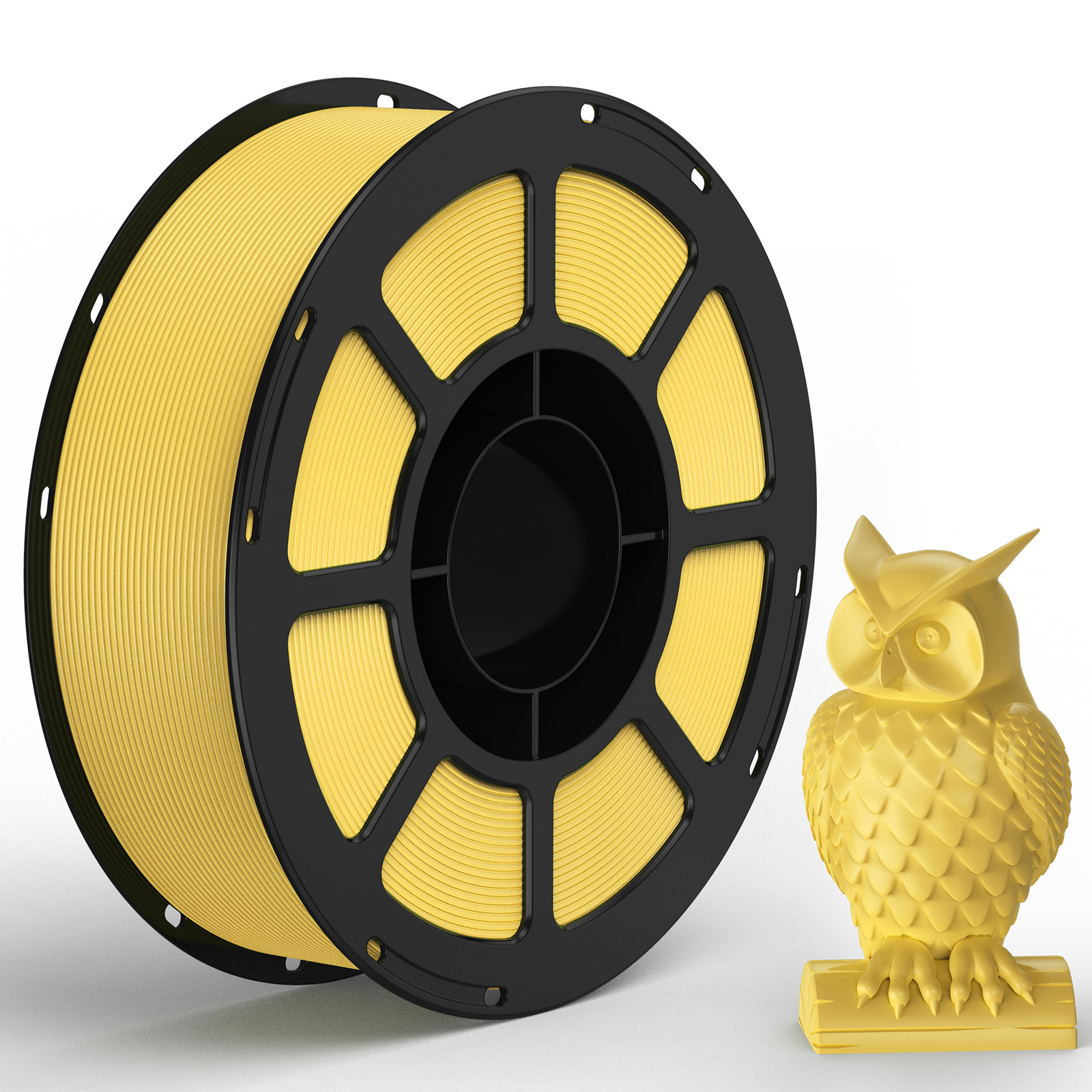 Coredi 3D Printer PETG Material consumible Impresión de alta velocidad 1,75 mm Cinta plana limpia degradable 1KG