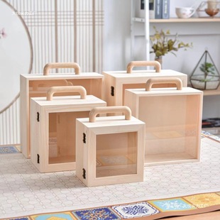 Gift Box Chinese Style Pull-Out Storage Box Bridesmaid Gift Wooden Box Wooden Wedding Candy Box Gift Box