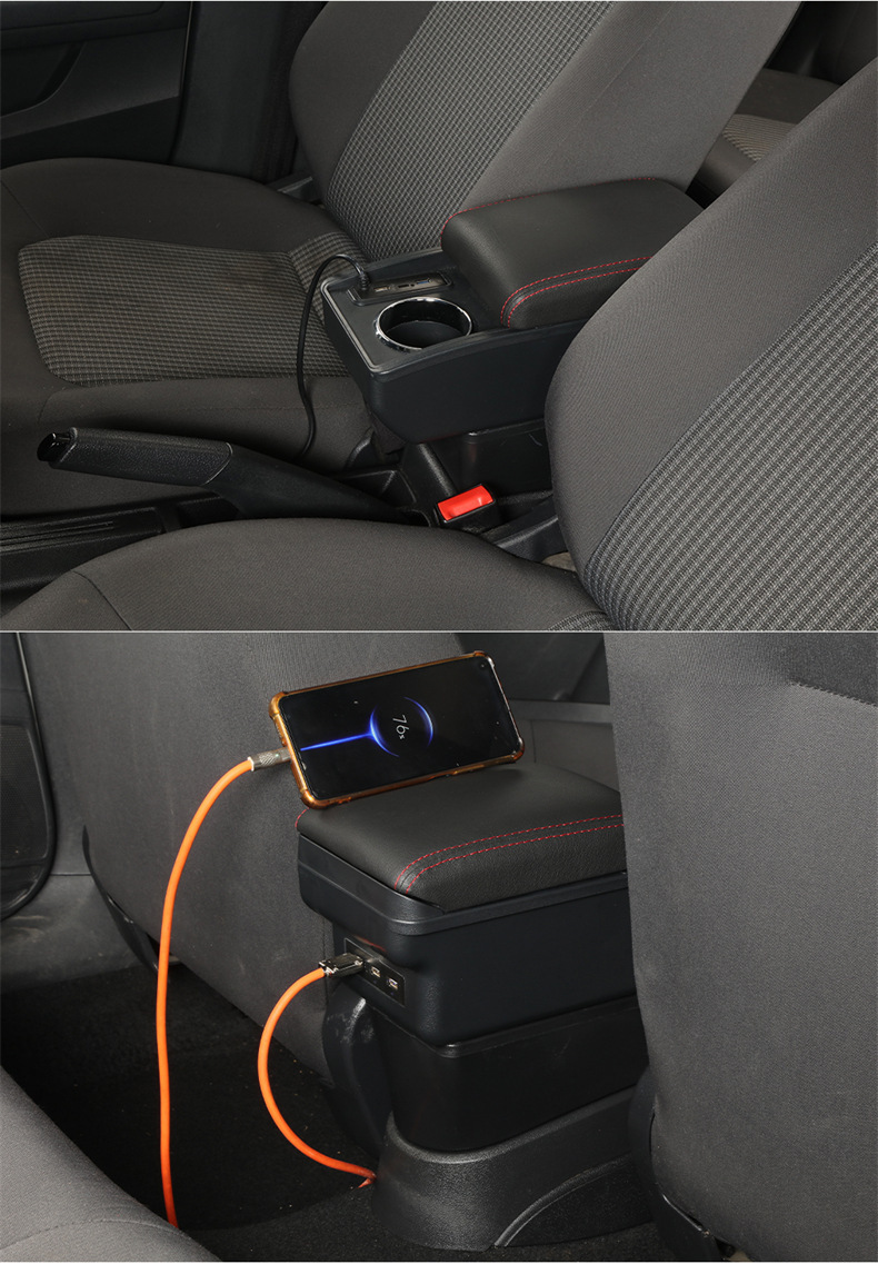 Center Armrest Box Console for Jetta/Santana Taxi Edition