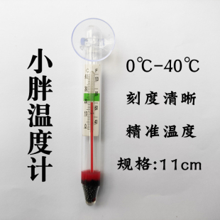 Fish Tank Thermometer Water Temperature Aquarium Display Highly Patch Type Digital Display Tank Internal Temperature Measurement Gold Small