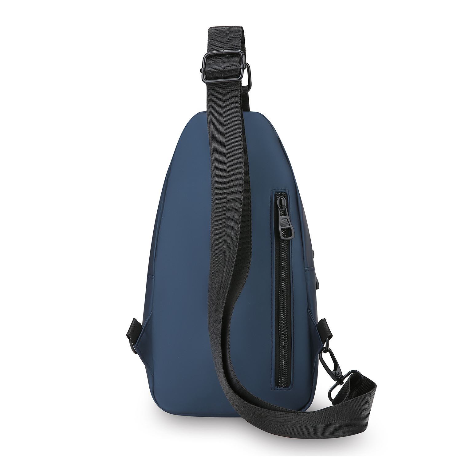 Bolso bandolera de un solo hombro deportivo impermeable de gran capacidad para hombre 2025 primavera mochila de pecho de moda casual simple