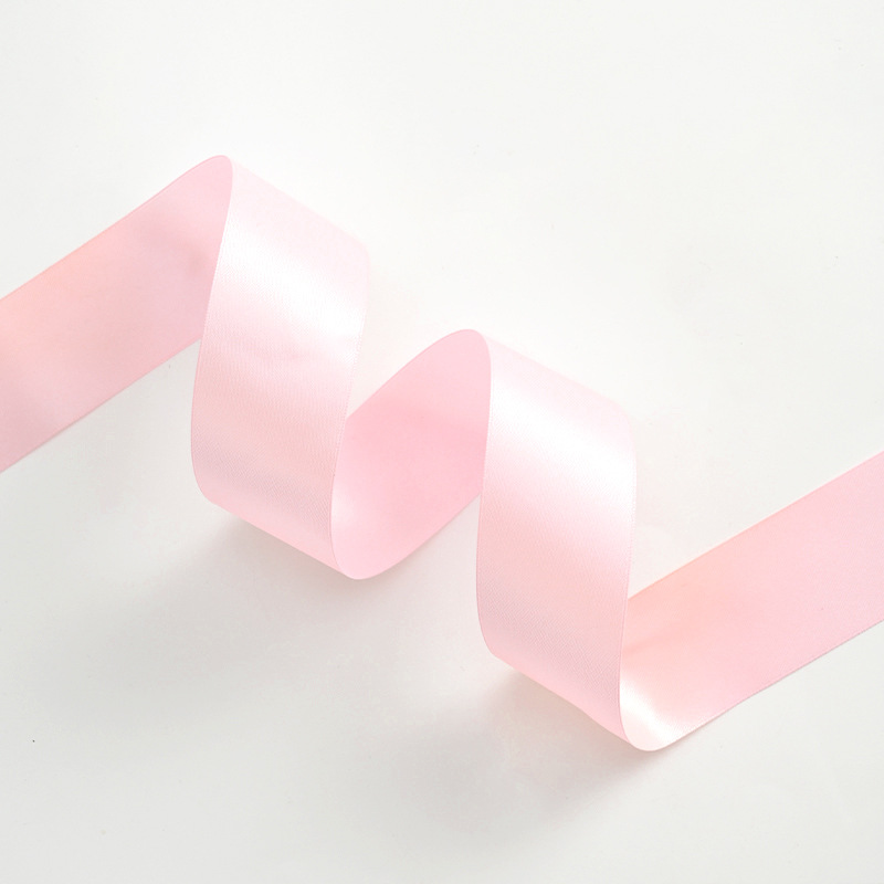 100 yardas de cinta de poliéster de color sólido lazo floral cinta pastel ramo embalaje cinta de flores cinta al por mayor