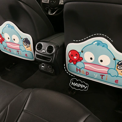 Chair back anti-kick pad Cartoon Car Seat Back Anti-Kick