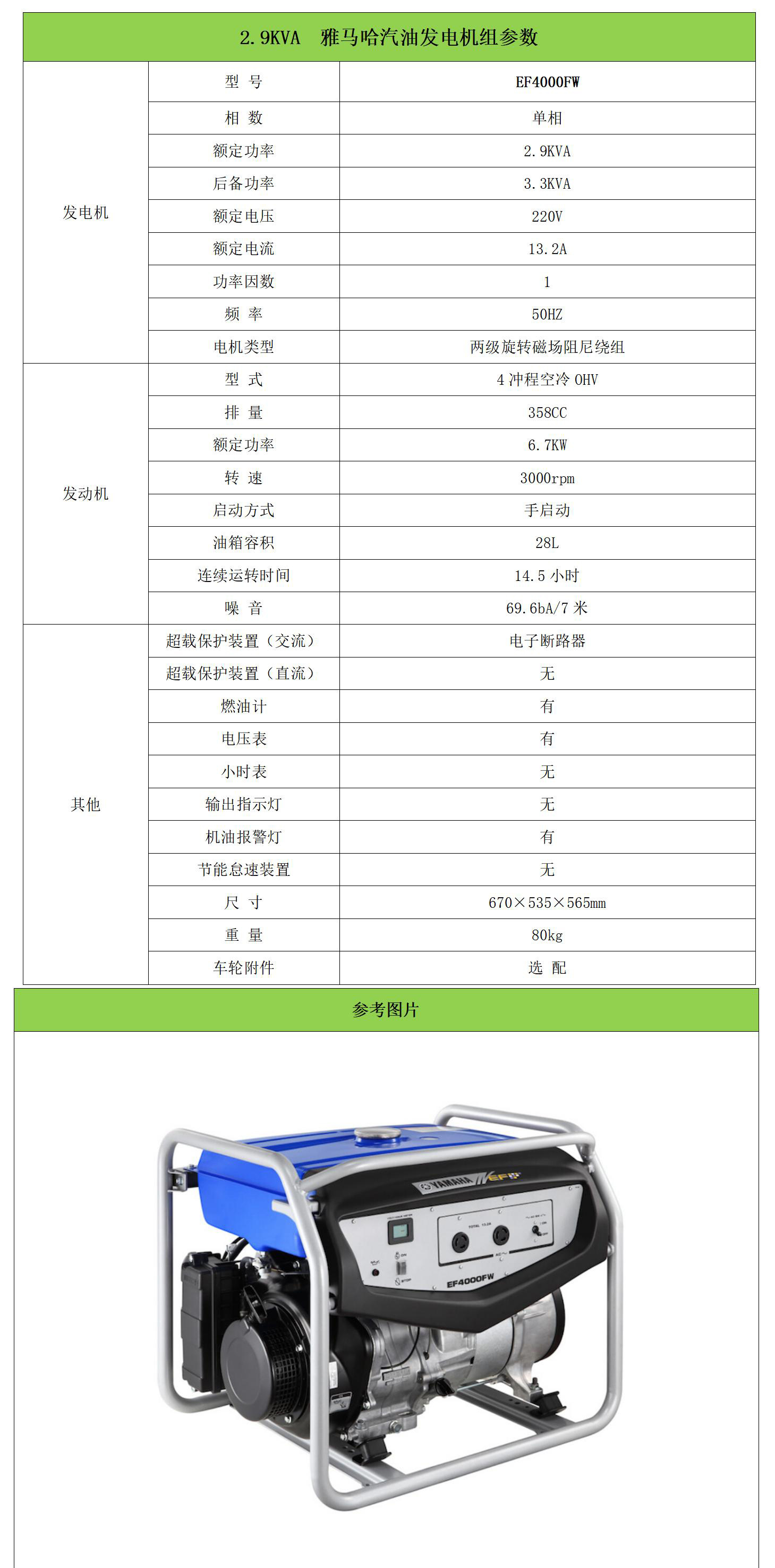 2.9KVA 雅马哈 EF4000FW_01.jpg