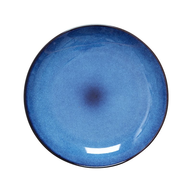 Cambio de horno Placa de cerámica creativa placa occidental Placa de carne Placa de pasta Placa de plato de hogar placa plana placa superficial para restaurante