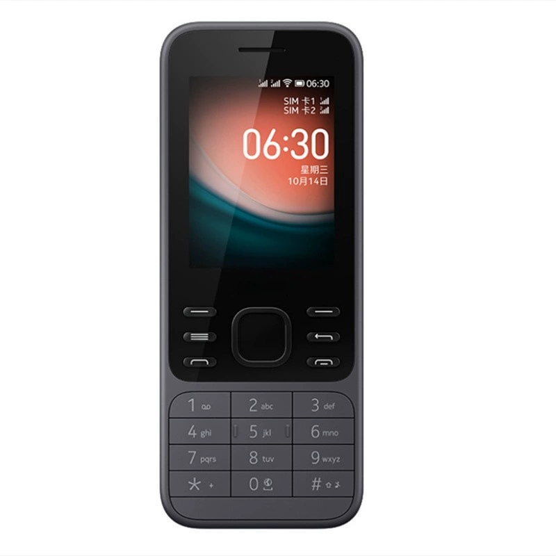 New cross-border model 6300 2020 2G elderly WIFI dual-stop button straight board non-smartphone function machine