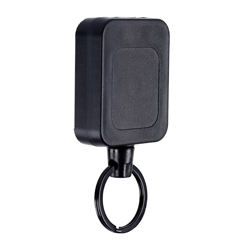 Fábrica de aleación de zinc fácil-Tire hebilla pistola gris hebilla telescópica fuerte tirador de alambre fácil-tirar del alpinismo alambre de acero herradura llavero