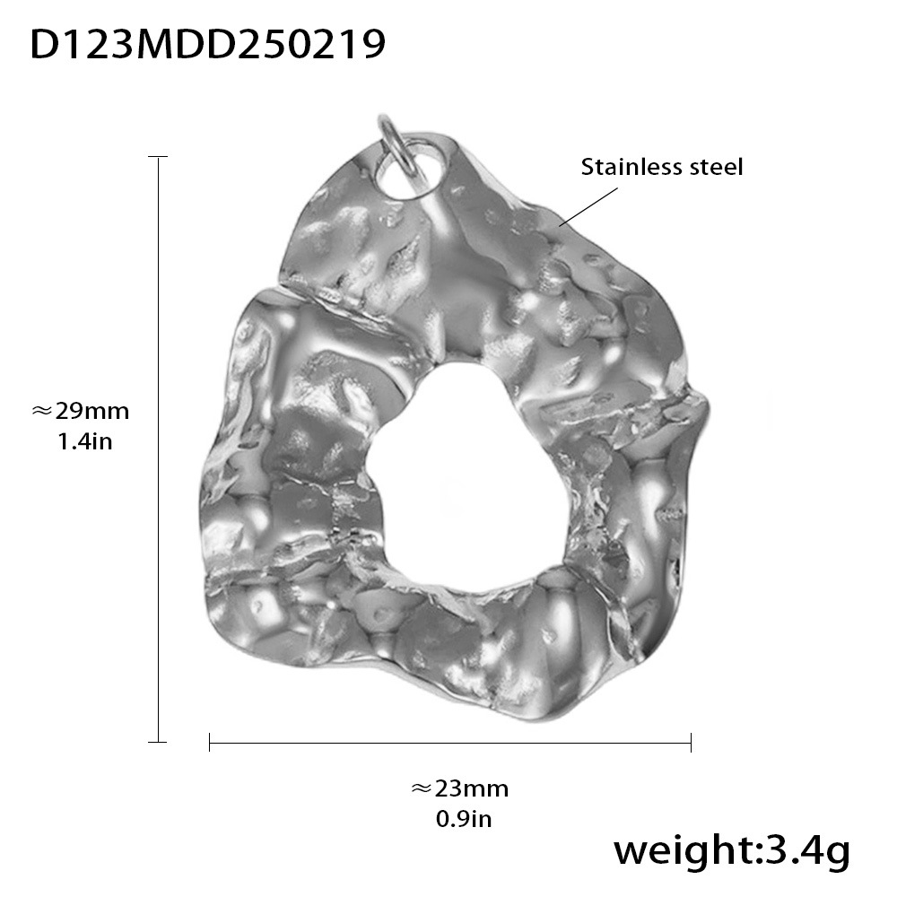 Moda misteriosa OL estilo personalidad colgante de acero inoxidable 18k oro real transfronterizo solo para los fabricantes de bombas europeas y americanas al por mayor