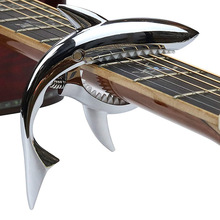 鲨鱼变调夹吉他锌合金变调夹木吉他电吉他尤克里里变调夹乐器配件
