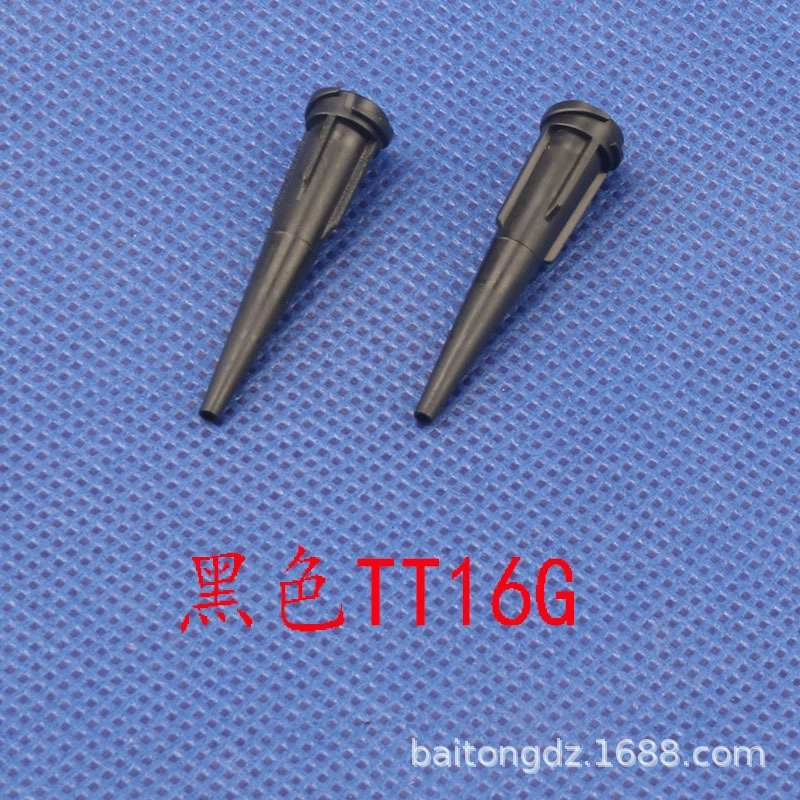 Черная игла распределяя сопло иглы ТТ склонное пластмассой полностью гумминг сопла иглы пластиковой иглы Гумминг