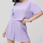 跨境宽松外穿短袖家居服