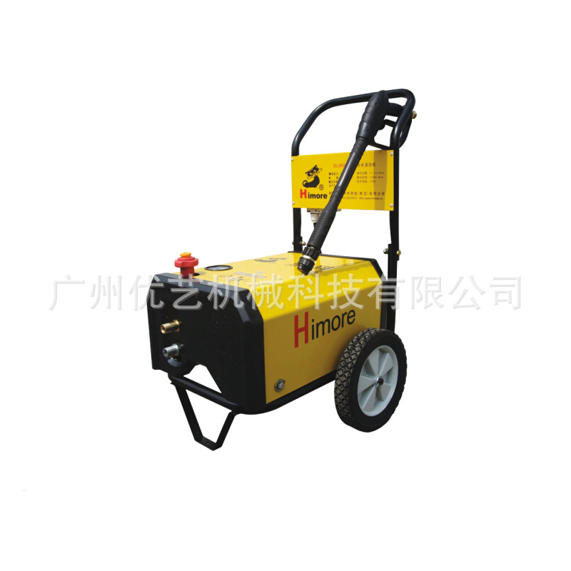 黑猫QL-380C高压清洗机全新升级商家用清洗机电动高压洗地机3KW