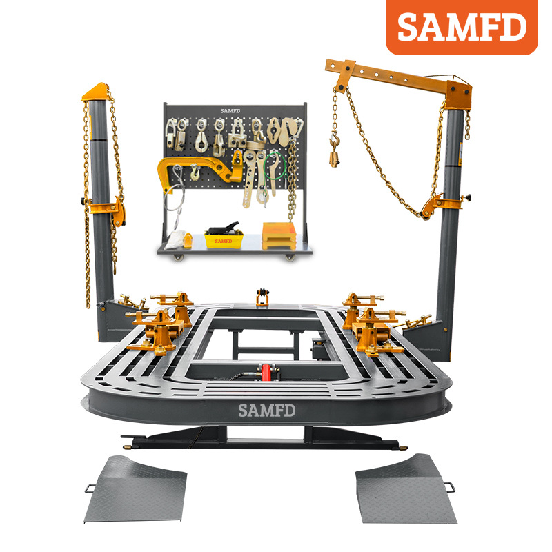 Corrector de haz de coche agujero cuadrado reparación de automóviles suministro directo de fábrica en forma de I de acero corrector de haz de chapa