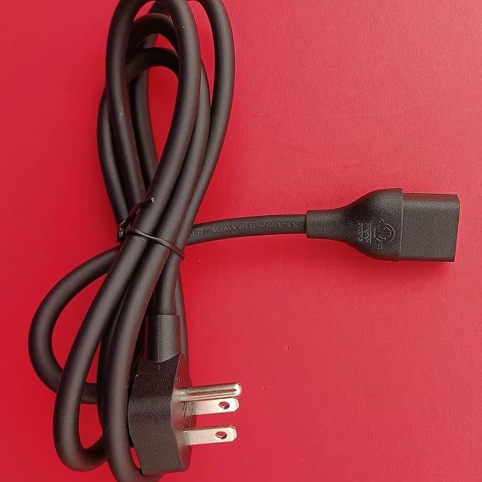 Cable de alimentación, adecuado para ollas a presión, computadoras y copiadoras; cable de extensión de tres enchufes de codo de 45 grados image 5