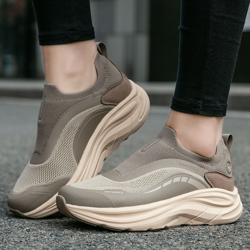 [Exclusively for Live Streaming] Juwode Dy6891 Men's and Women's Breathable Lightweight Cross-Border Independent Casual Versatile Sports Shoes