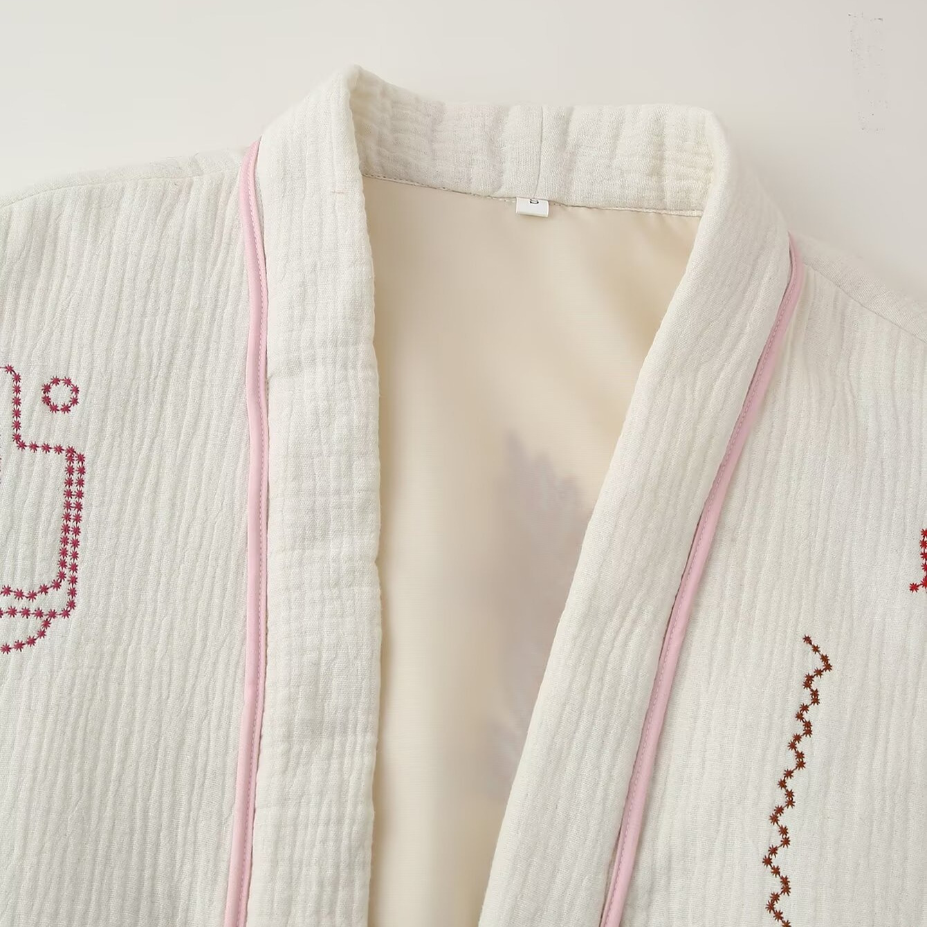 Women's 2024 Autumn/Winter New Street Fashion Open breasted Embroidered Cotton Jacket_voghion.com