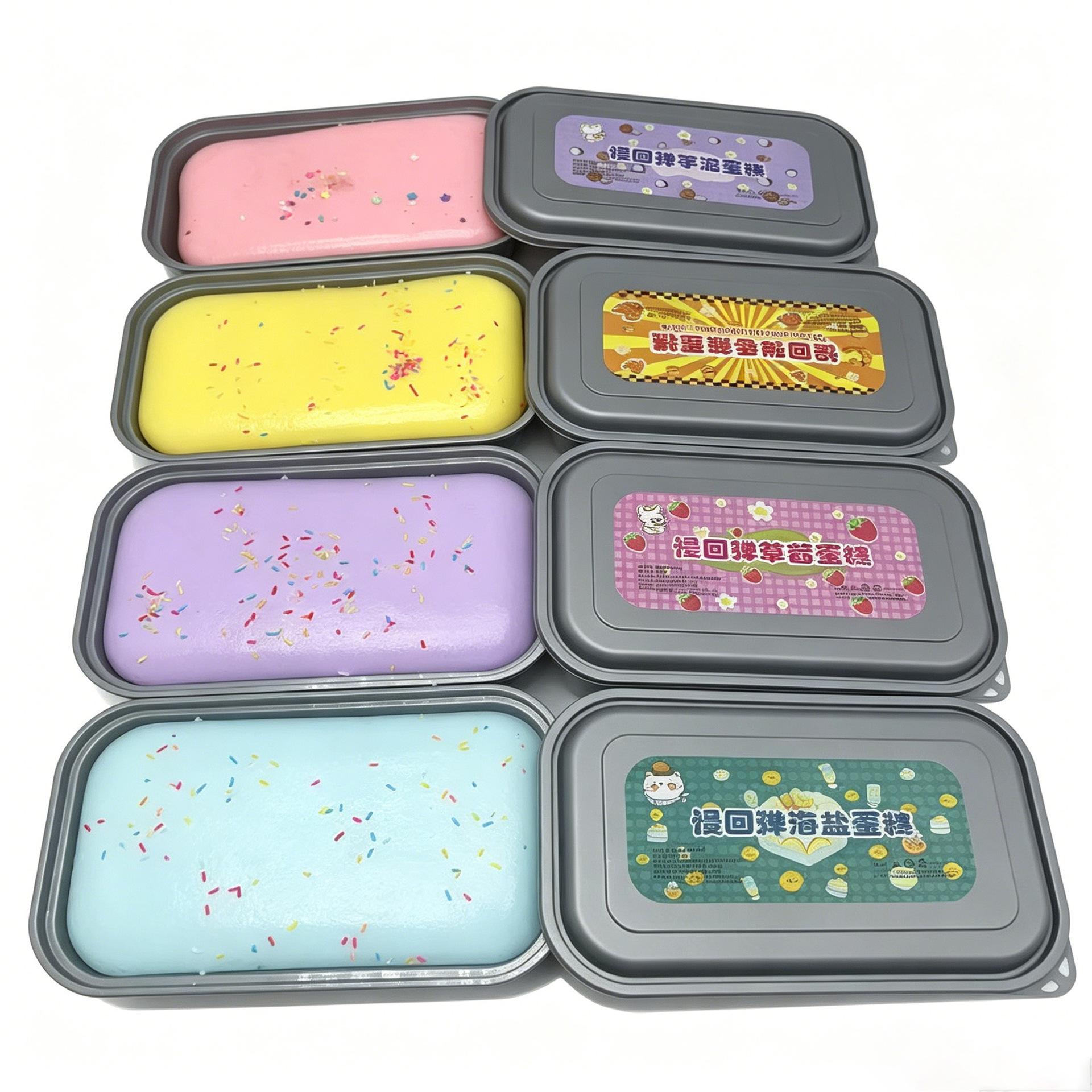 PU súper húmedo suave rebote lento caja de pastel pellizco pellizco Le juguete de simulación de pan simulación de tostada image 6