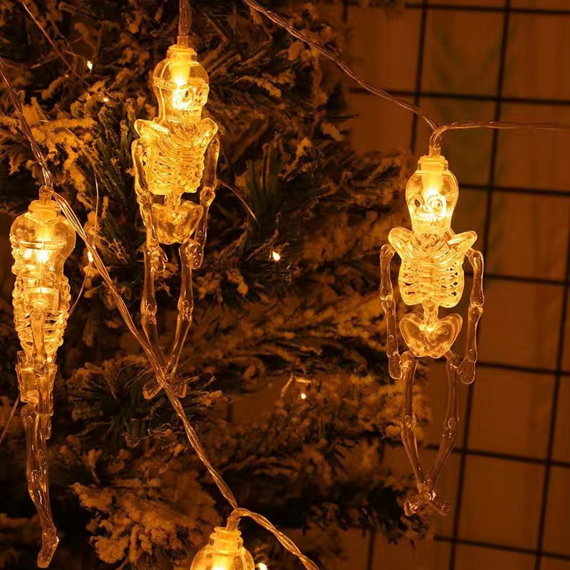 투명한 해골 랙